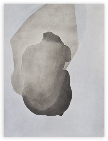 Untitled, by Christian Johnson, 2012, Charcoal, graphite, and acrylic on paper