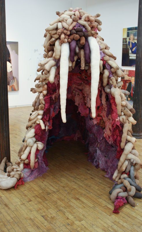 Walrus as Home, by Ramona Bradley, 2012, Mixed media