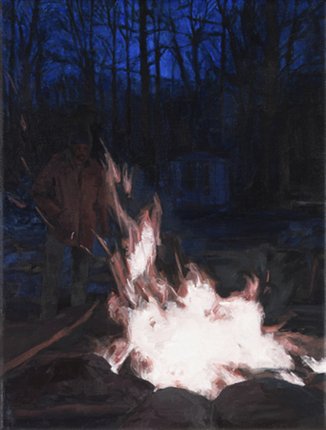 Lower Cream, by Laura Karetzky, 2011, Oil on linen