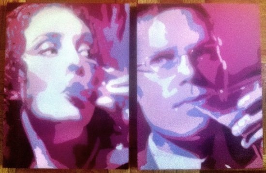 Study for Oh L'amour, by Lee Russell, 2012, wood