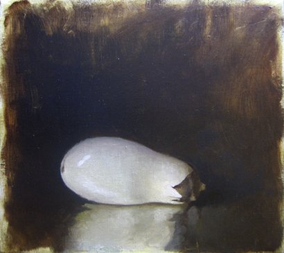 Eggplant, by Karl Koett, 2010, Oil on linen