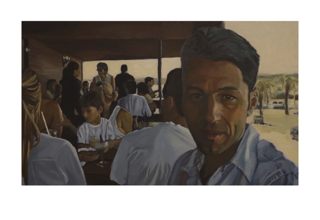 Midday, by David Kratz, oil on canvas