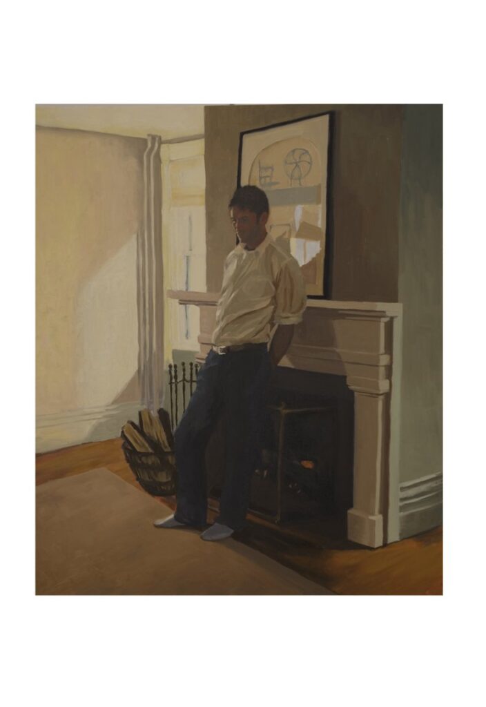 Afternoon II, by David Kratz, oil on canvas