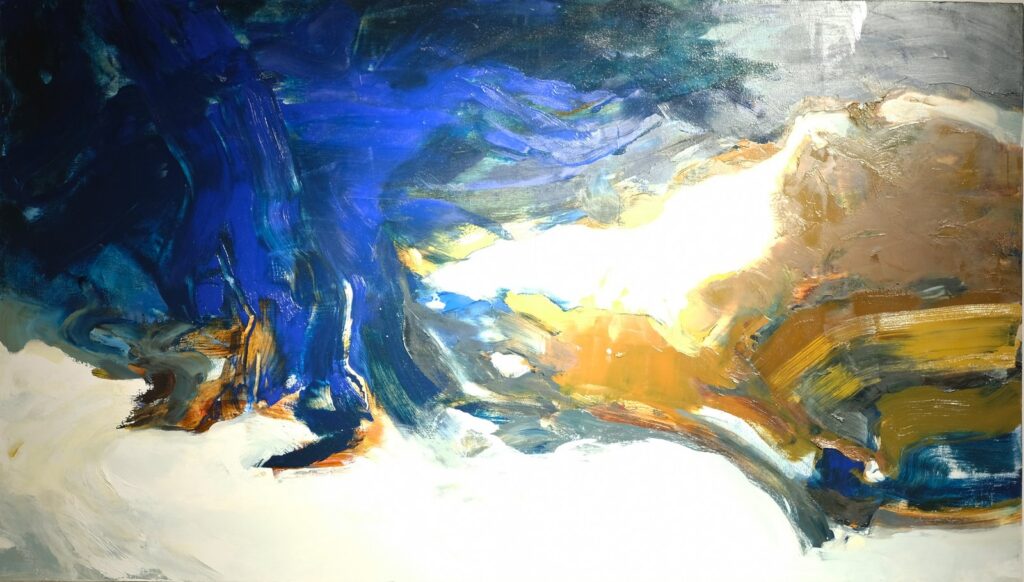 Untitled, by Kristina Reddy, 2017, Oil on canvas