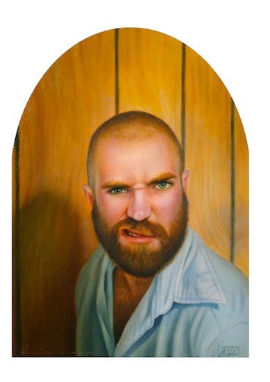 John – Ashley Reese, by Meredith Lachin, 2012, Oil on canvas