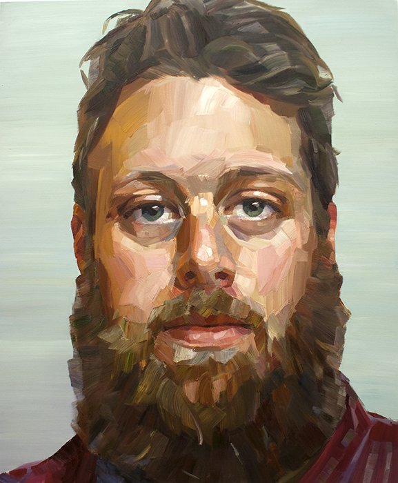 TA, by Nick Lepard, 2015, Oil on canvas