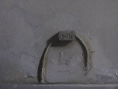 Outlet, by Yulia Levkovich, 2011, Oil on canvas
