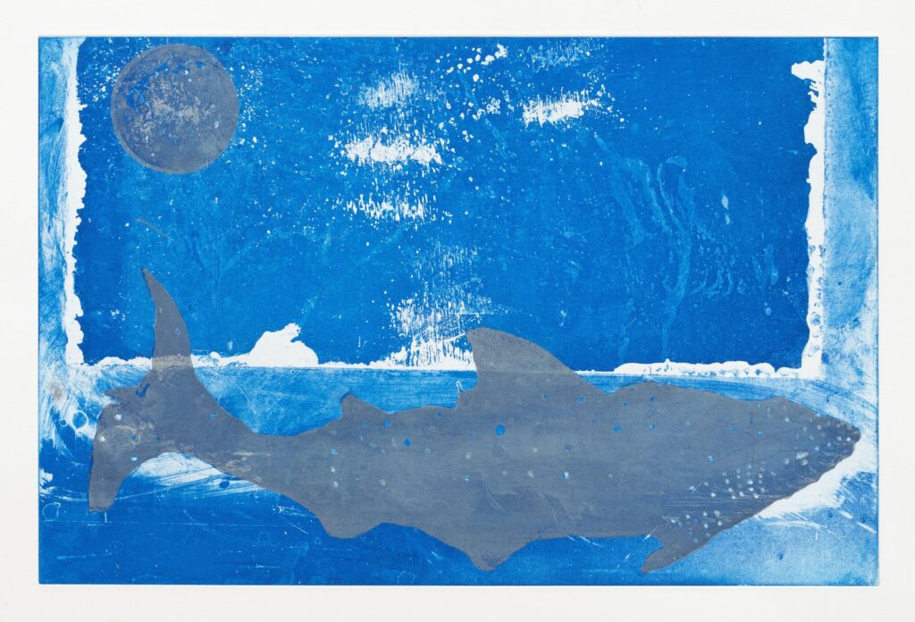 Spuren, by Vlado Ondrej, 2016, Etching and drypoint