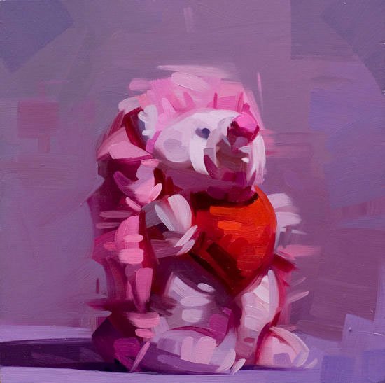 Pink Painting, by Dik F. Liu, 2010, Oil on panel