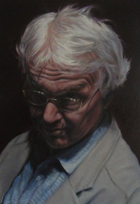 El Maestro, by Christopher LoPresti, 2009, oil on panel