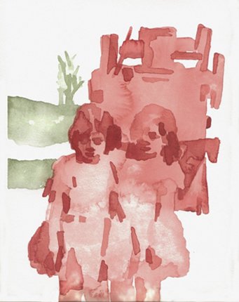 The Still, by Benjamins Martins, 2011, Watercolor on paper