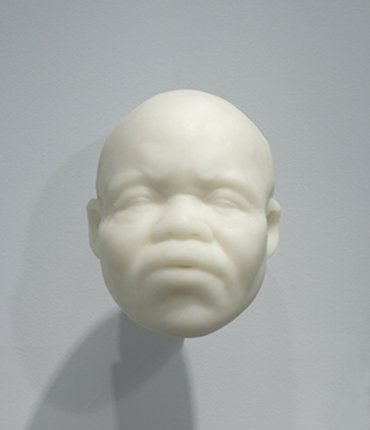 Bushman, by Quentin McCaffrey, 2011, plaster and steel