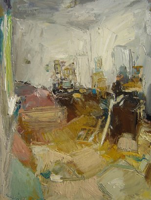 Daylit Studio, by Curtis McDowell, 2008, oil on panel