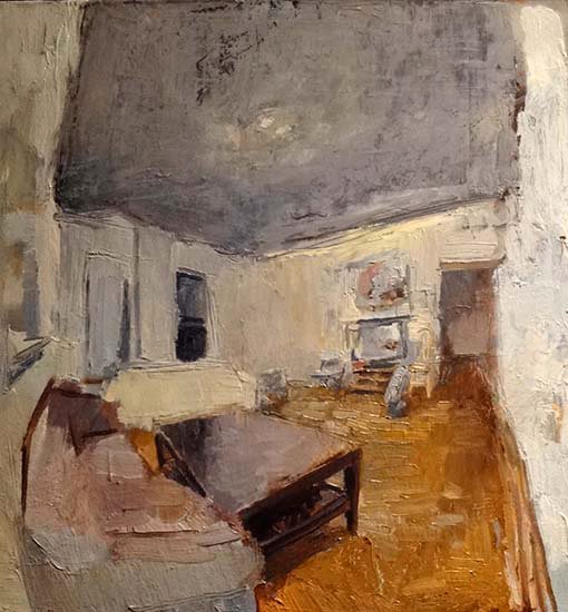 4 o'clock in the Morning, by Curtis Mcdowell, 2013, Oil on board