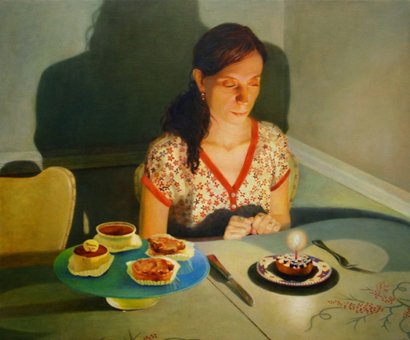 Birthday, by J. Adam McGalliard, 2007, oil on panel