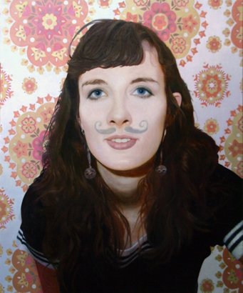 Allison, by J. Adam McGalliard, 2008, oil on linen on panel