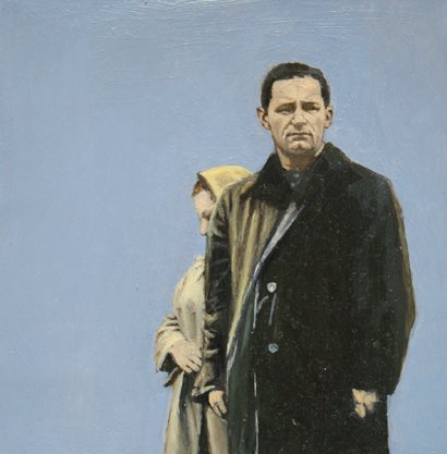 Memorial II, by Maya Brodsky, 2011, Oil on mylar mounted on panel