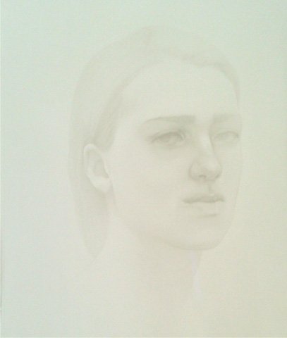 Untitled, by Matthew Miller, 2010, Graphite on paper