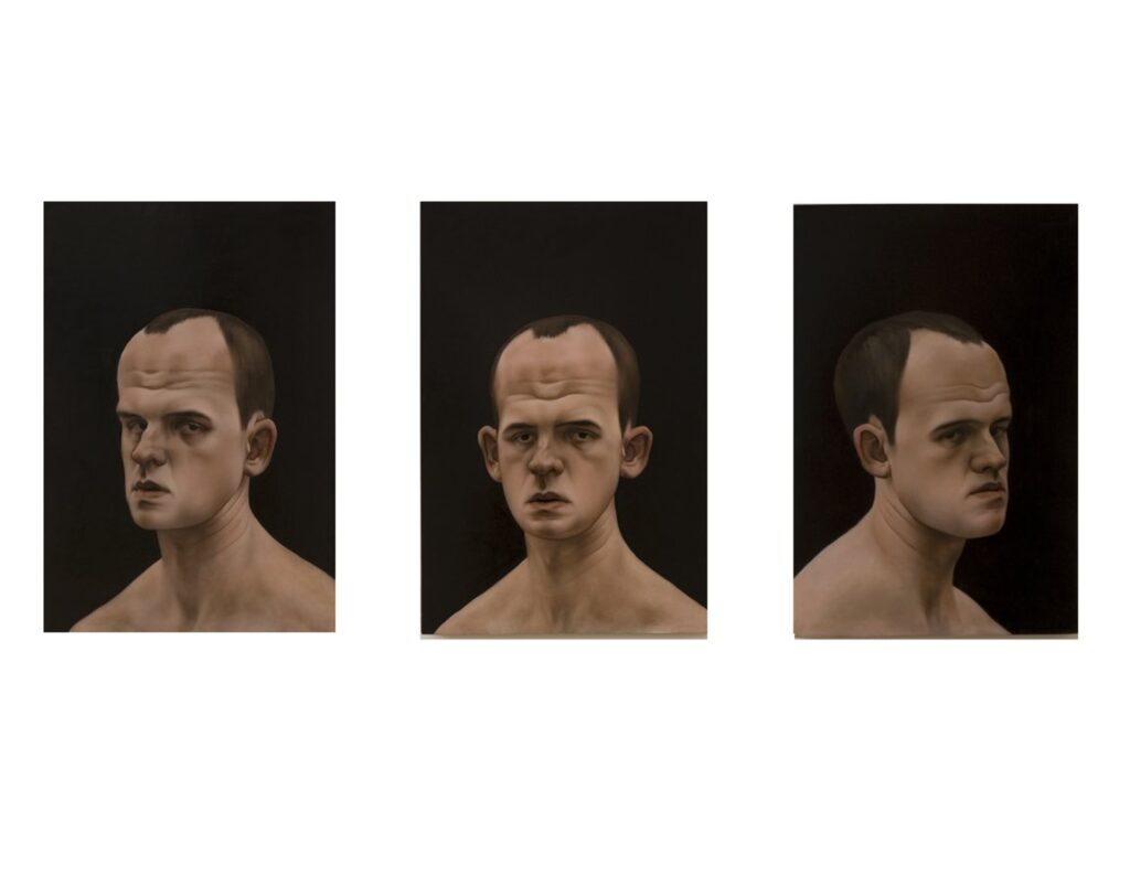 Untitled, by Matthew Miller, oil on panel