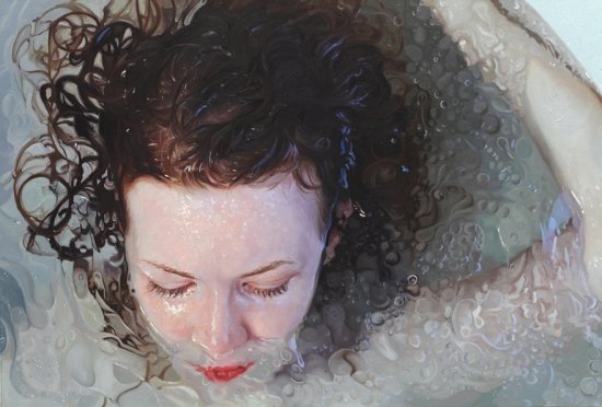 Reverse, by Alyssa Monks, 2011, oil on linen