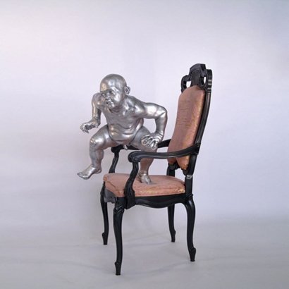 Gawandoya, by Peter Simon Mühlhäußer, 2010, Resin and acrylic