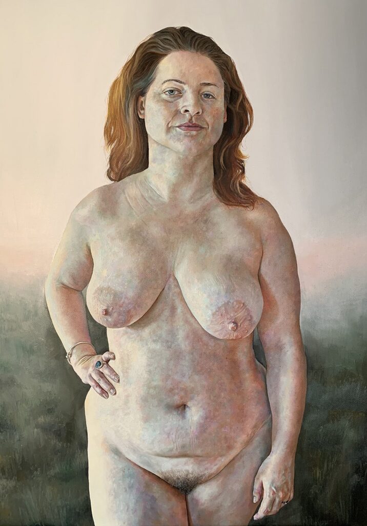 Elizabeth, by Hannah Murray, 2020, oil on linen