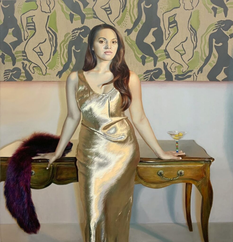 Untitled, by Hannah Murray, 2021, oil on linen