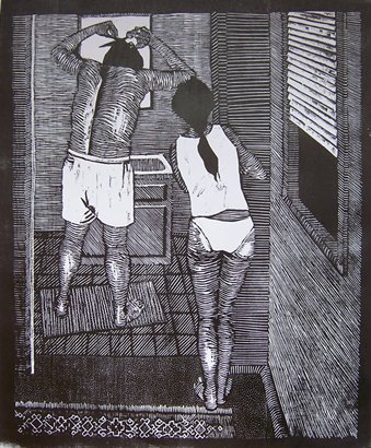 Samson’s Haircut, by Nick Musaelian, 2009