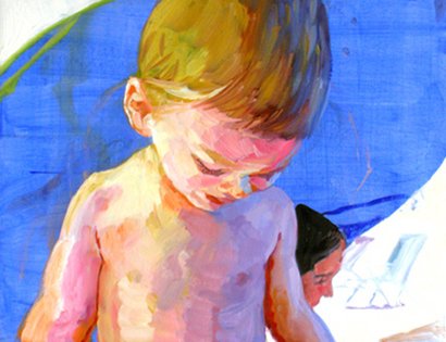 At the Beach, by Margaret Owen
