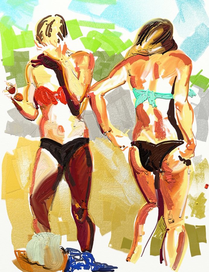 by Eric Fischl