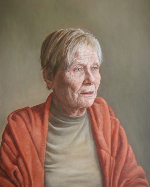 Portrait of Dr. Eileen Jokinen, by Michelle Ranta, 2009, Oil on panel