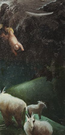 Eagle, by Elena Rodz, 2011, oil on panel