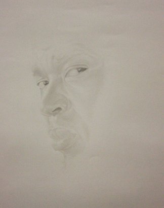 Tory, by Shanga Manning, 2010, Pencil on paper