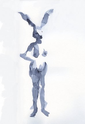 Untitled, by Susan Siegel, 2011, Watercolor on paper