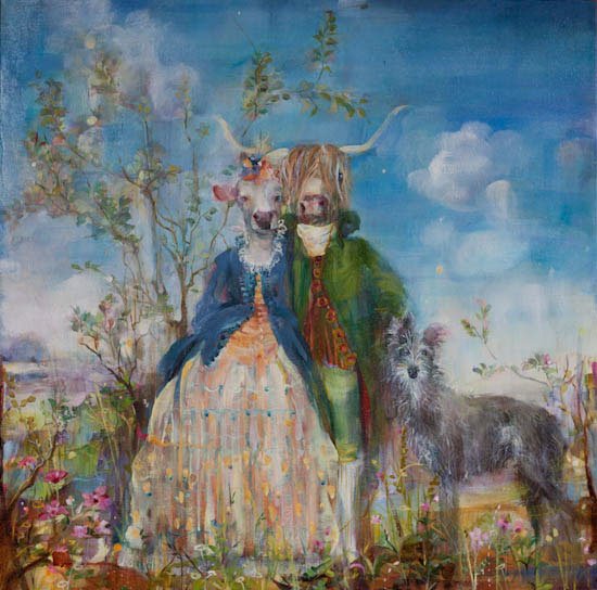 Untitled, by Susan Siegel, 2012, Oil on linen
