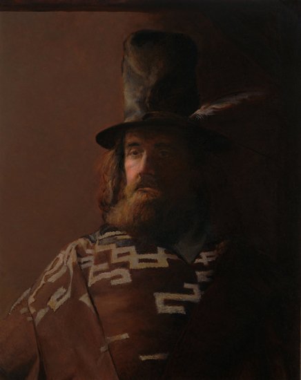 Plainesman, by Robert Silverman, 2012, Oil on linen