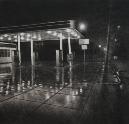 Gas Station, by Tim Smith, 2009