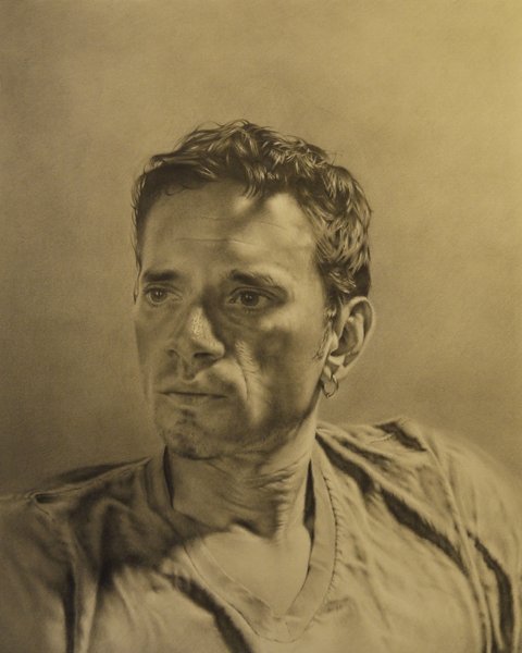 Jay, by Jesse Stern, 2012, Pencil on paper