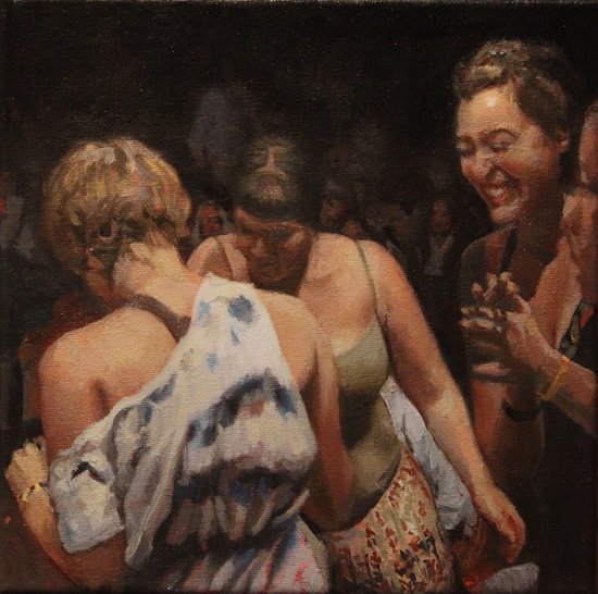 Dance With Me, by Margaret Sutherland, 2011, Oil on canvas