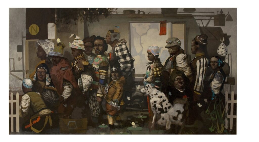 Untitled, by Phillip Thomas, mixed media