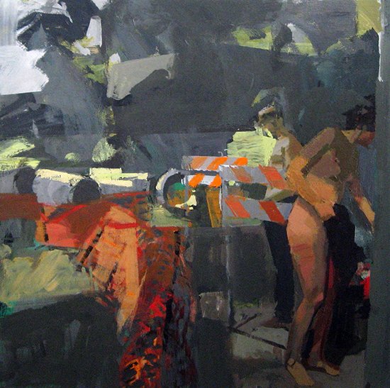 River Study, by Tim Tozer, 2011, Acrylic on panel