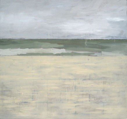 Beach, by Vithya Truong-Moreau, 2009, oil on linen
