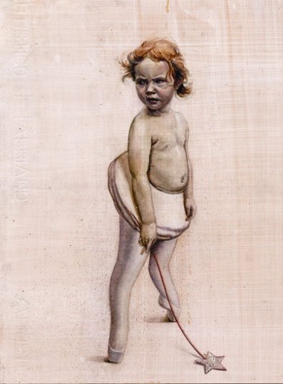 Magic Wand, by Melanie Vote, 2011, Oil on paper