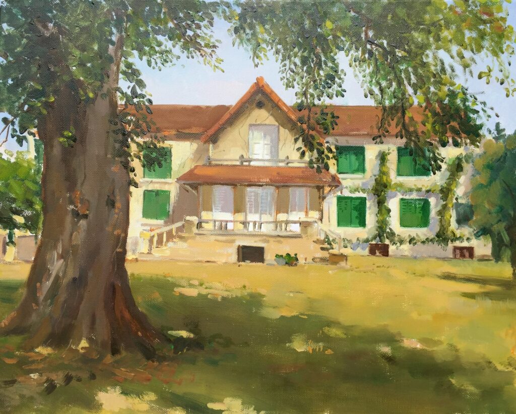Homeland, by Jingyi Wang, 2015, Oil on canvas
