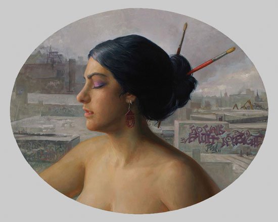 Faith in Wilderness, by Patricia Watwood, 2011, Oil on linen