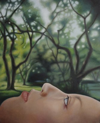 Dream, by Zack Sy Kim, 2010, Oil on canvas