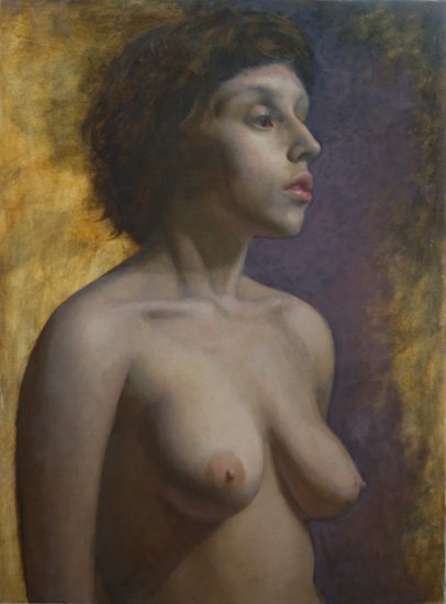 Cecily, by Rob Zeller, 2011, Oil on linen