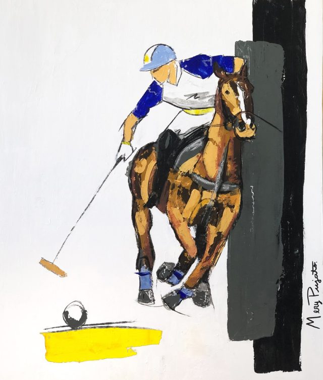 New York 3, by Mery Pujato, 2020, gouache, acrylic, acrylic gesso, chalk pastel, and charcoal on canvas